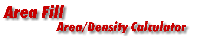 Area Fill - Area and Density Calculator