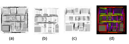 The four tiff files produced by afill2tiff when perimeter data is available