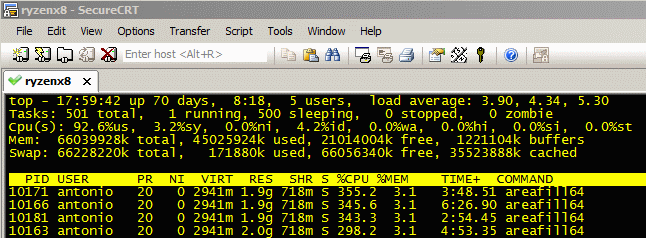 OASIS Test File Memory calculation