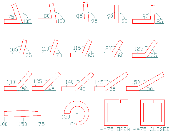 GDSII output, OUTLINE=ON, MITER=OFF, CHORD ERROR = 0.5 UM