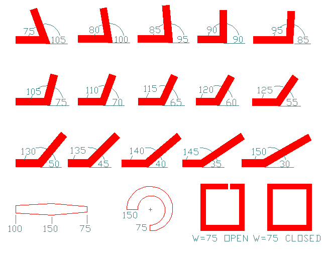 GDSII output, TRACE=ON, CHORD ERROR = 0.5 UM