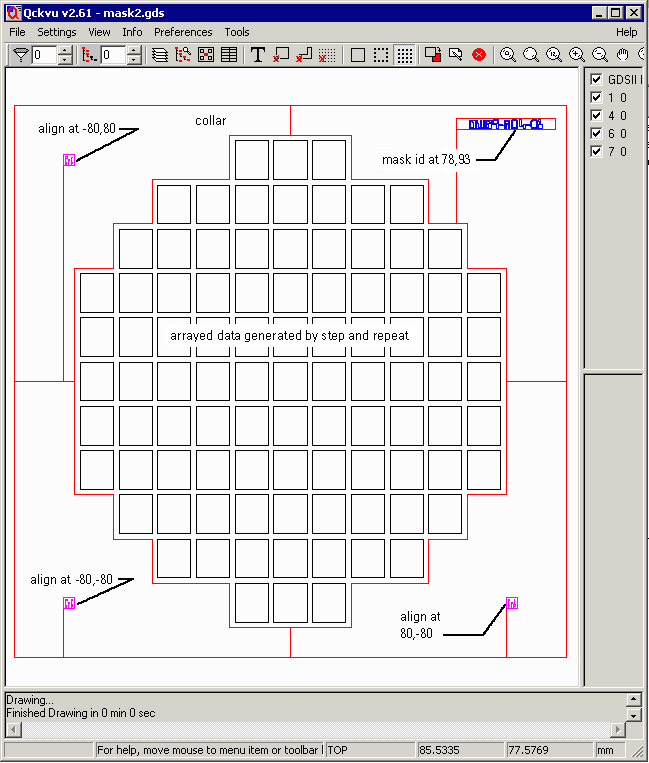 complete mask (outlined polygons)