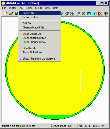 Import Die Pulldown