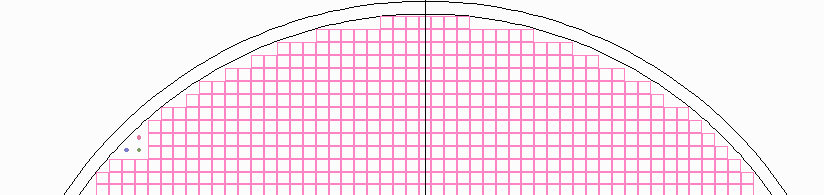 display after importing fiducials and deleting the covering RDL packages