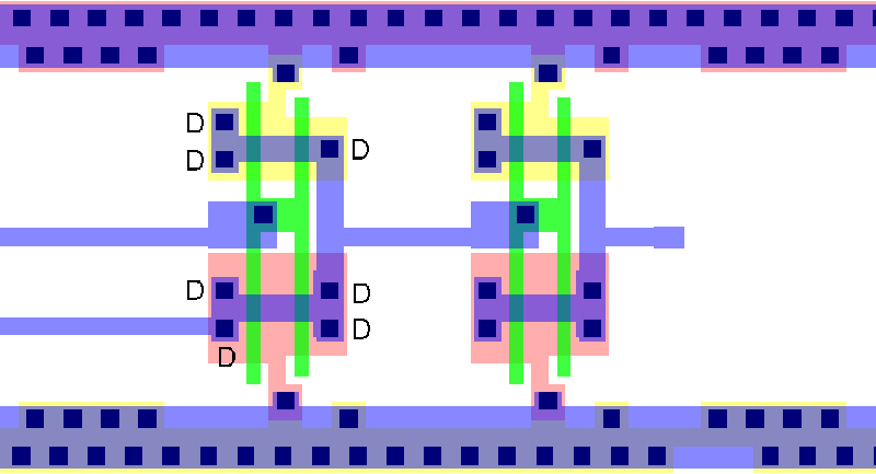 the union of M1 + CONTACT + DIFF identifies drivers on the net