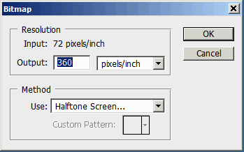 method of monochrome pixel placement