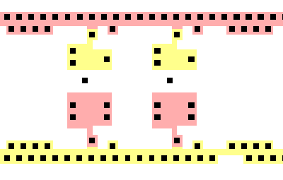 contacts are opened over the diffusion regions.