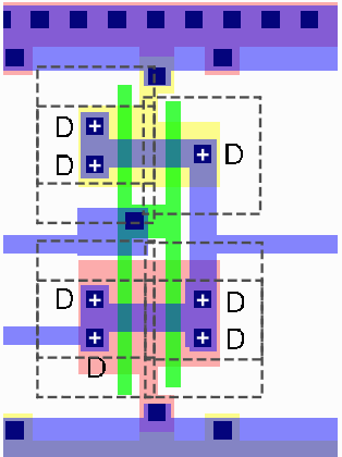 boxes are drawn around each contact