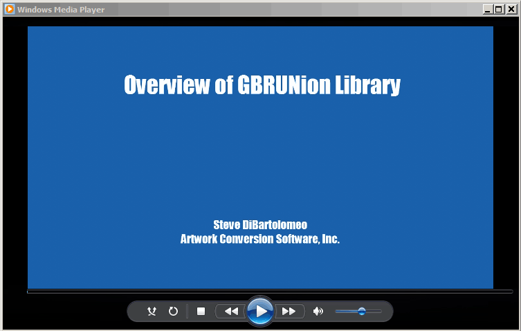 video overview of GBRUnion LIB (02:37) 