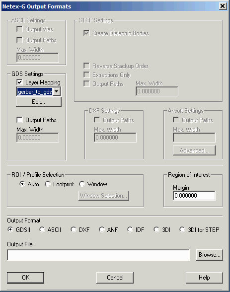 gdsii layer map dialog