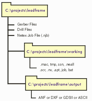 typical directory structure