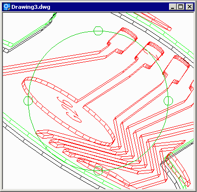 3D Wireframe view of BF2 net and surrounding metal.