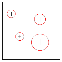 identify hole diameter and center - can generate a drill