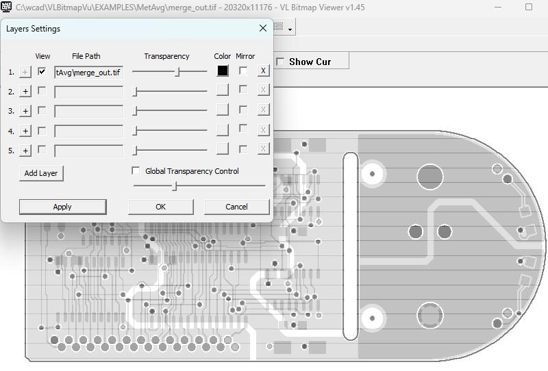 MetAvg - Merge multiple TIFF files with weighted average of input pixels