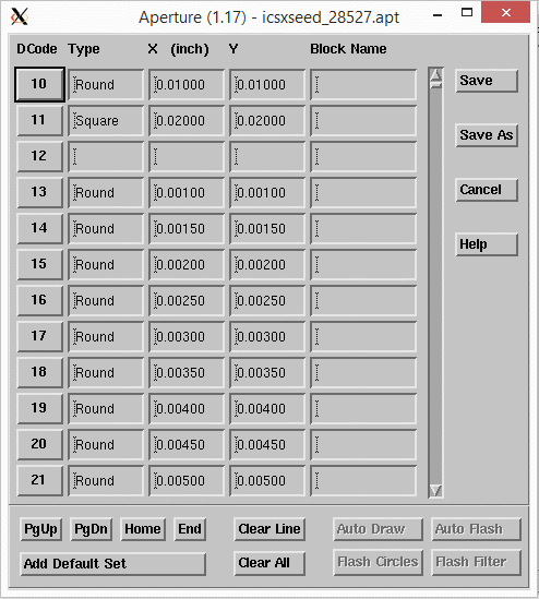 gbr2mic aperture dialog