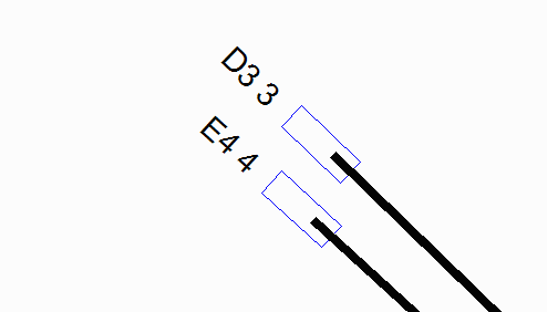 wire attached to center of bond finger