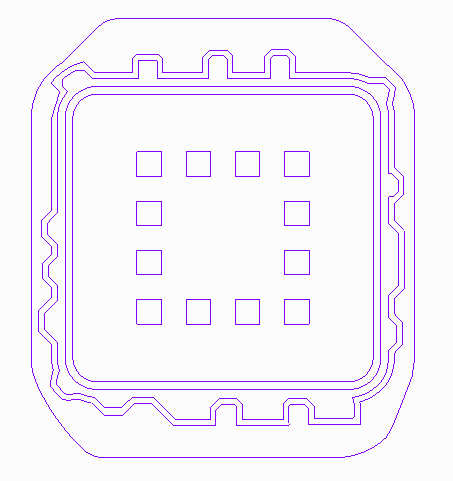 example of multiple rings with cutouts