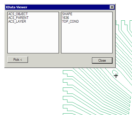 Once a polygon has been tagged as a shape it will have extended data attached to it.