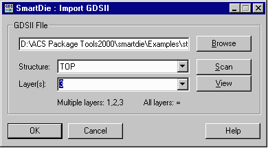 Smart Die Starts from an AutoCAD Menu Item