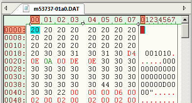 wafer file viewed in hex editor.