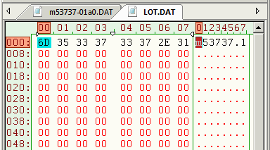 wafer file viewed in hex editor. wafer file viewed in hex editor.