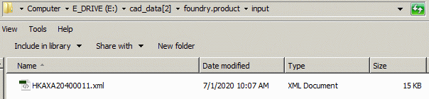 the input directory - it should only contain the map file (or files) to be converted. Nothing else.