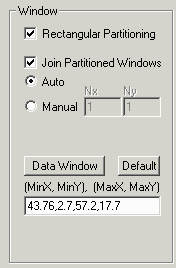 data window