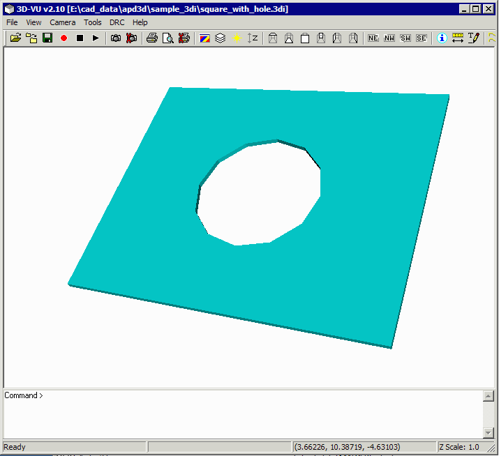 region with hole ...